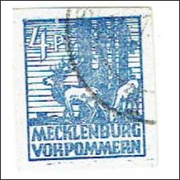 Sowj. Besatzung Mecklenburg Vorpommern Mi-Nr. 30 XI PF gestempelt