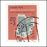 BRD Mich-Nr. 172 gestempelt Bocholt 11.09.1953