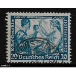 Deutsches Reich Michel  Nr. 505 A i gestempelt