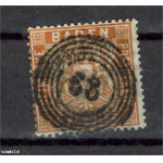 BADEN--Mi 11 a. Fünfringstämpel 1860 Fünfringstempel
