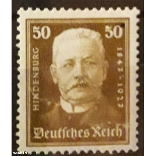 Deutsches Reich Michel  Nr. 406 **
