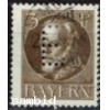BAYERN--Dienstmarke Mi 12 gestempelt. Ludwig III 1914/15