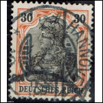 Deutsches Reich Michel 89 I x  gestempelt Super