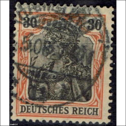 Deutsches Reich Michel 89 I y  gestempelt Super Rarität
