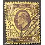 England Michel Nr. 108 A gestempelt violett gelb