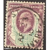 England Michel Nr. 105 A gestempelt purpur grün
