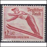 DR Michel 601 ** Postfrisch Olympiade 1936